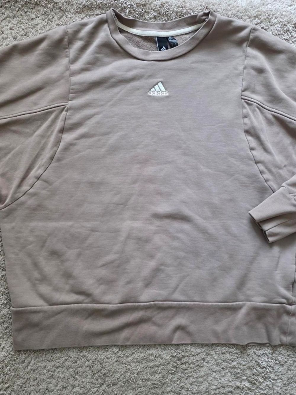 adidas Crewneck Sweatshirt Brown Medium